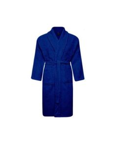 Cotton Bathrobe - Blue