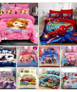 Kids Cartoon character bedcover
